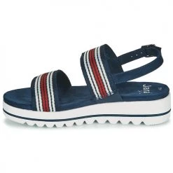 Chaussures Femme Sandales et Nu-pieds Jana STROMAELA Marine / Rouge / Blanc -Sandales Soldes Boutique 18968954 500 D