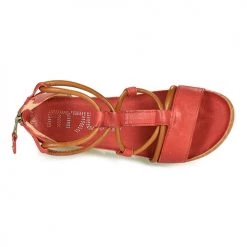 Chaussures Femme Sandales et Nu-pieds Mjus TAPASITA Rouge / Camel -Sandales Soldes Boutique 18969171 500 F