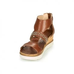 Chaussures Femme Sandales et Nu-pieds Mjus TAPASITA Camel -Sandales Soldes Boutique 18969174 500 C