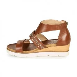 Chaussures Femme Sandales et Nu-pieds Mjus TAPASITA Camel -Sandales Soldes Boutique 18969174 500 D