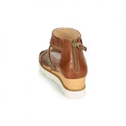 Chaussures Femme Sandales et Nu-pieds Mjus TAPASITA Camel -Sandales Soldes Boutique 18969174 500 E