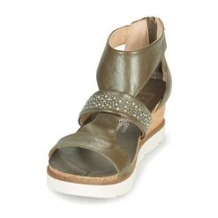 Chaussures Femme Sandales et Nu-pieds Mjus TAPASITA Kaki -Sandales Soldes Boutique 18969175 500 C