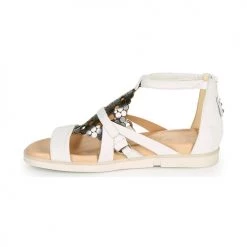 Chaussures Femme Sandales et Nu-pieds Mjus KETTA Blanc / Argent -Sandales Soldes Boutique 18969176 500 D