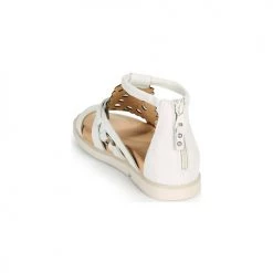 Chaussures Femme Sandales et Nu-pieds Mjus KETTA Blanc / Argent -Sandales Soldes Boutique 18969176 500 E