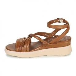 Chaussures Femme Sandales et Nu-pieds Mjus PLATITUAN Camel -Sandales Soldes Boutique 18969180 500 D