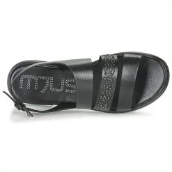 Chaussures Femme Sandales et Nu-pieds Mjus GRAM Noir -Sandales Soldes Boutique 18969183 500 F