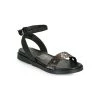 Chaussures Femme Sandales et Nu-pieds Mjus KETTA Noir / Argenté
