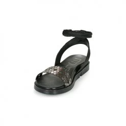 Chaussures Femme Sandales et Nu-pieds Mjus KETTA Noir / Argenté -Sandales Soldes Boutique 18969191 500 C