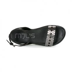 Chaussures Femme Sandales et Nu-pieds Mjus KETTA Noir / Argenté -Sandales Soldes Boutique 18969191 500 F