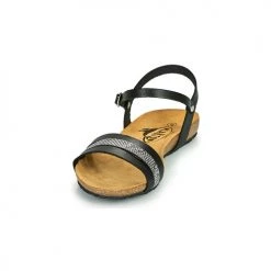 Chaussures Femme Sandales et Nu-pieds Plakton MAM ALOU Noir -Sandales Soldes Boutique 18970670 500 C
