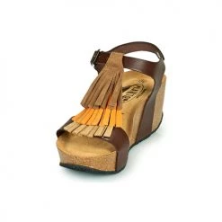 Chaussures Femme Sandales et Nu-pieds Plakton SO TONKA Marron 8 Chaussures Femme Sandales et Nu-pieds Plakton SO TONKA Marron -Sandales Soldes Boutique 18970678 500 C