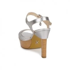Chaussures Femme Sandales et Nu-pieds Fabi KAITE Argent -Sandales Soldes Boutique 189752 500 E