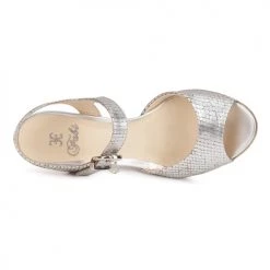 Chaussures Femme Sandales et Nu-pieds Fabi KAITE Argent -Sandales Soldes Boutique 189752 500 F