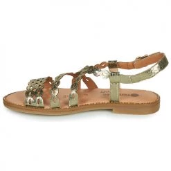 Chaussures Femme Sandales et Nu-pieds Remonte Dorndorf JULLIA Doré -Sandales Soldes Boutique 18977741 500 D