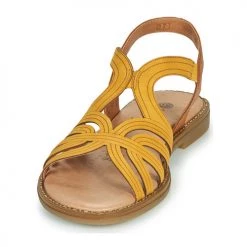 Chaussures Femme Sandales et Nu-pieds Remonte Dorndorf SANDA Jaune / Marron -Sandales Soldes Boutique 18977742 500 C
