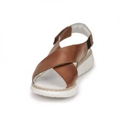 Chaussures Femme Sandales et Nu-pieds Casual Attitude ODILE Camel -Sandales Soldes Boutique 18978793 500 C