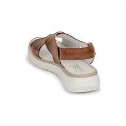 Chaussures Femme Sandales et Nu-pieds Casual Attitude ODILE Camel -Sandales Soldes Boutique 18978793 500 E
