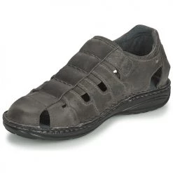 Chaussures Homme Sandales et Nu-pieds Casual Attitude ZIRONDEL Gris -Sandales Soldes Boutique 18978799 500 C