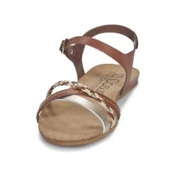 Chaussures Femme Sandales et Nu-pieds Casual Attitude ODIA Camel / doré -Sandales Soldes Boutique 18978828 500 C