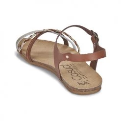 Chaussures Femme Sandales et Nu-pieds Casual Attitude ODIA Camel / doré -Sandales Soldes Boutique 18978828 500 E