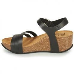 Chaussures Femme Sandales et Nu-pieds Casual Attitude OUDINE Noir -Sandales Soldes Boutique 18978831 500 D