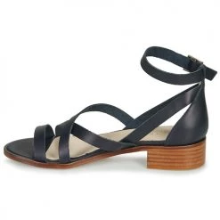 Chaussures Femme Sandales et Nu-pieds Casual Attitude COUTIL Marine -Sandales Soldes Boutique 18978849 500 D