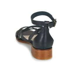 Chaussures Femme Sandales et Nu-pieds Casual Attitude COUTIL Marine -Sandales Soldes Boutique 18978849 500 E