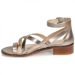 Chaussures Femme Sandales et Nu-pieds Casual Attitude COUTIL Bronze -Sandales Soldes Boutique 18978850 500 D