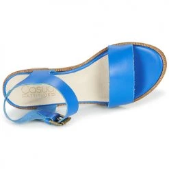 Chaussures Femme Sandales et Nu-pieds Casual Attitude CAILLE Bleu -Sandales Soldes Boutique 18978851 500 F