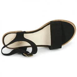 Chaussures Femme Sandales et Nu-pieds Casual Attitude CAILLE Noir -Sandales Soldes Boutique 18978852 500 F