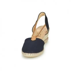 Chaussures Femme Sandales et Nu-pieds Casual Attitude IPOP Marine -Sandales Soldes Boutique 18978870 500 C