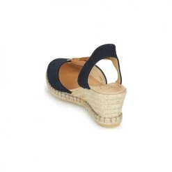 Chaussures Femme Sandales et Nu-pieds Casual Attitude IPOP Marine -Sandales Soldes Boutique 18978870 500 E