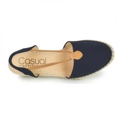 Chaussures Femme Sandales et Nu-pieds Casual Attitude IPOP Marine -Sandales Soldes Boutique 18978870 500 F