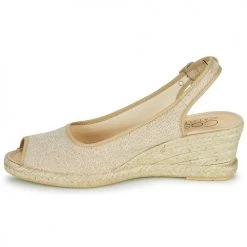 Chaussures Femme Sandales et Nu-pieds Casual Attitude MADELEINE Doré -Sandales Soldes Boutique 18978871 500 D