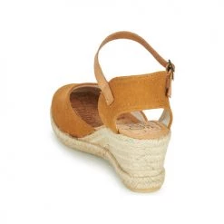 Chaussures Femme Sandales et Nu-pieds Casual Attitude ONELLA Camel -Sandales Soldes Boutique 18978877 500 E