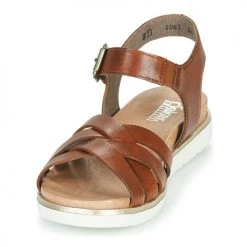 Chaussures Femme Sandales et Nu-pieds Rieker NORRA Marron -Sandales Soldes Boutique 18979146 500 C