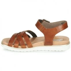 Chaussures Femme Sandales et Nu-pieds Rieker NORRA Marron -Sandales Soldes Boutique 18979146 500 D
