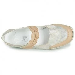 Chaussures Femme Sandales et Nu-pieds Rieker ALINA Argenté -Sandales Soldes Boutique 18979149 500 F