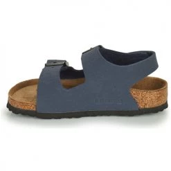 Chaussures Garçon Sandales et Nu-pieds Birkenstock MILANO HL Bleu -Sandales Soldes Boutique 18980391 500 D