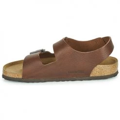 Chaussures Homme Sandales et Nu-pieds Birkenstock MILANO Marron -Sandales Soldes Boutique 18980480 500 D