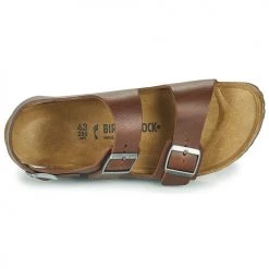 Chaussures Homme Sandales et Nu-pieds Birkenstock MILANO Marron -Sandales Soldes Boutique 18980480 500 F