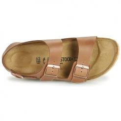 Chaussures Homme Sandales et Nu-pieds Birkenstock MILANO Marron -Sandales Soldes Boutique 18980481 500 F