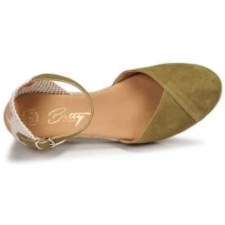 Chaussures Femme Sandales et Nu-pieds Betty London INONO Kaki -Sandales Soldes Boutique 18980965 500 F