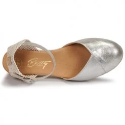 Chaussures Femme Sandales et Nu-pieds Betty London INONO Argenté 11 Chaussures Femme Sandales et Nu-pieds Betty London INONO Argenté -Sandales Soldes Boutique 18980966 500 F