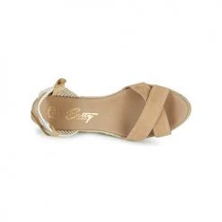 Chaussures Femme Sandales et Nu-pieds Betty London IDILE Beige -Sandales Soldes Boutique 18980972 500 F