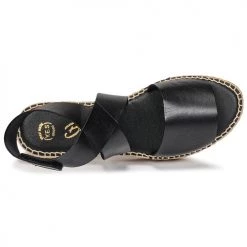 Chaussures Femme Sandales et Nu-pieds Betty London EBALUIE Noir -Sandales Soldes Boutique 18980974 500 F