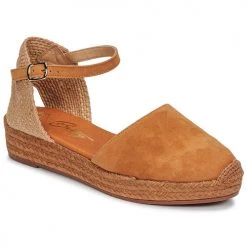 Chaussures Femme Sandales et Nu-pieds Betty London ANTALA Cognac