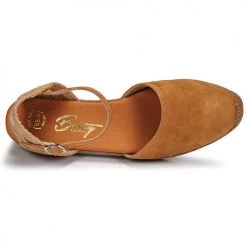 Chaussures Femme Sandales et Nu-pieds Betty London ANTALA Cognac -Sandales Soldes Boutique 18980975 500 F