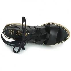 Chaussures Femme Sandales et Nu-pieds Betty London OLEBESY Noir -Sandales Soldes Boutique 18980978 500 F