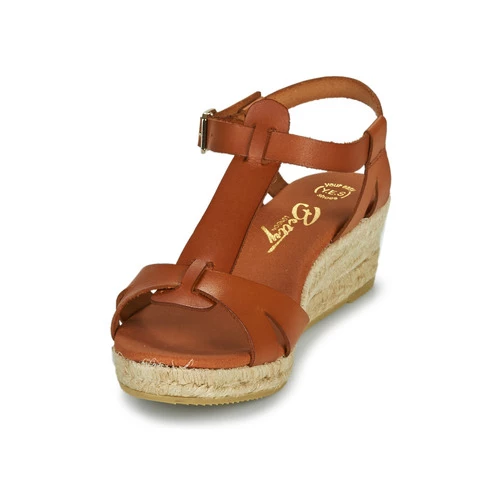 Chaussures Femme Sandales et Nu-pieds Betty London OBORSEL Cognac 3 Chaussures Femme Sandales et Nu-pieds Betty London OBORSEL Cognac – Image 3